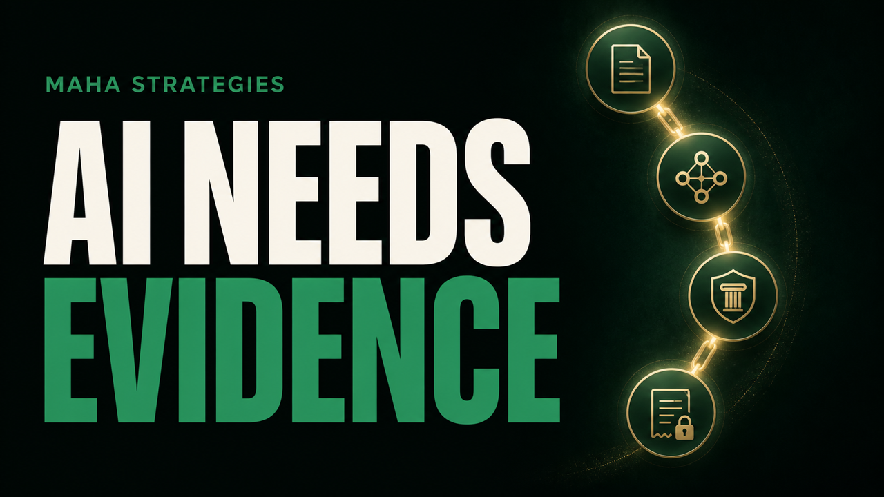 [Maha Strategies] – An evidence and control layer for consequential AI-agent workflows